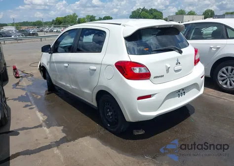 2020 Mitsubishi Mirage Es/Se z USA, uszkodzony, nr VIN ML32A3HJ7LH007797